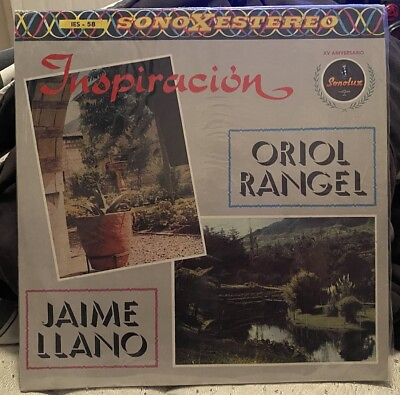 #ad Oriol Rangel Y Jaime Llano Inspiracion Vinyl Record LP Import Colombia Sonolux $5.99