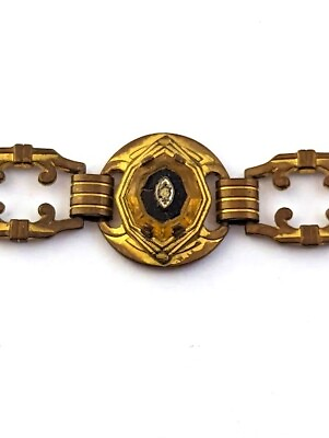 #ad Czech Glass Bracelet 1940#x27;s Vintage Jewelry $65.00