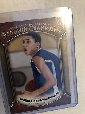#ad 2014 Upper Deck Goodwin Champions 🔥GIANNIS ANTETOKOUNMPO🔥ROokie $39.99