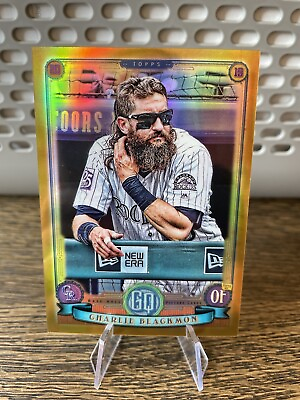 #ad Charlie Blackmon ##x27;d 50 2019 Topps Gypsy Queen Chrome Box Topper Gold 🔥🔥🔥 $39.99