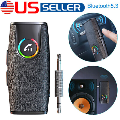 #ad Bluetooth Audio Music Receiver Transmitter Adapter Wireless AUX for Home Car US $12.80