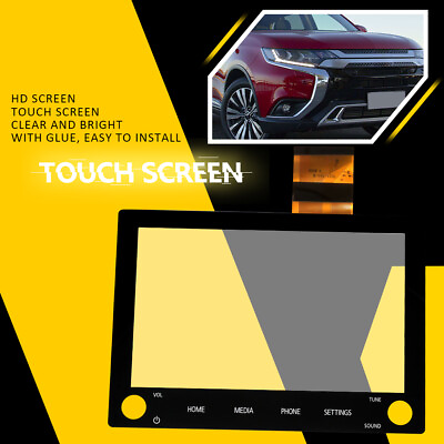 #ad New For Outlander Mitsubishi 8quot; TOUCH screen glass Digitizer RADIO 2 KNOBS $29.44