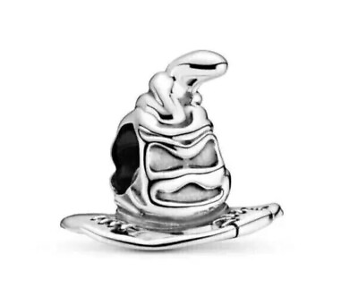#ad Authentic Pandora Sterling Silver Harry Potter Sorting Hat Silver Charm $35.99