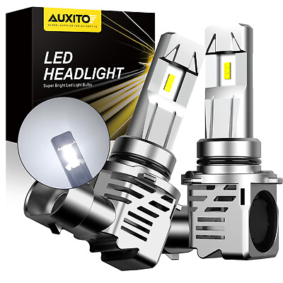#ad AUXITO 9006 HB4 LED Bulbs Headlight Power High 6500K Kit Low 24000LM Beam White $34.29