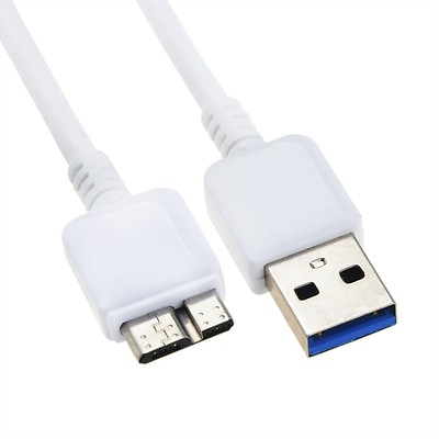 #ad White USB 3.0 Data Cord Cable for Samsung Galaxy S5 SM G900 G900t SM G900v phone $4.99