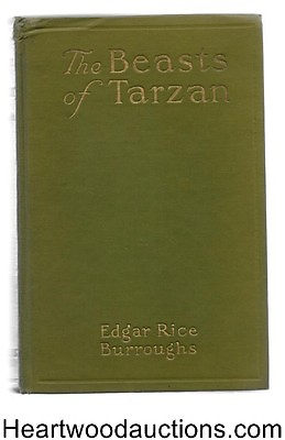 #ad The Beasts of Tarzan by Edgar Rice Burroughs 1st J.Allen St. John $300.00