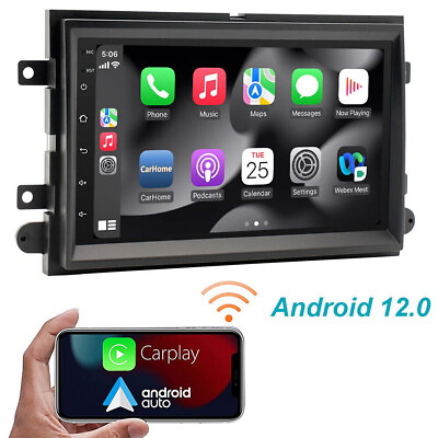 #ad Android Radio Carplay HD Screen For Ford F150 2004 2008 Mustang 2005 2009 Stereo $119.99