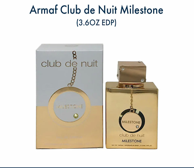 #ad Armaf Club de Nuit Milestone 3.6 oz Eau de Parfum Unisex Spray Sealed $33.95