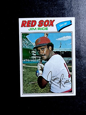 #ad 1977 Topps JIM RICE #60 Boston Red Sox $14.99