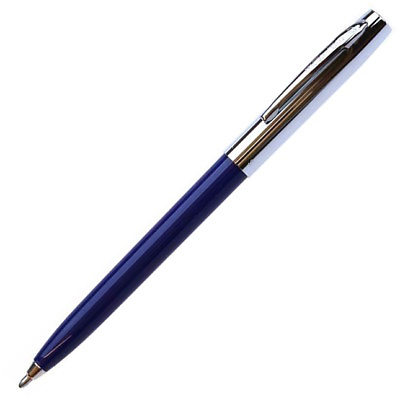 #ad Fisher Space Pen Blue amp; Chrome Cap O Matic Ballpoint Pen NEW in box S251BL $19.95