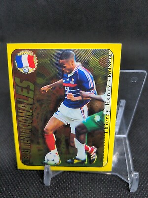 #ad 1998 Panini Sports Super Campeonato Estrellas Internacionales #511 Thierry Henry $44.99