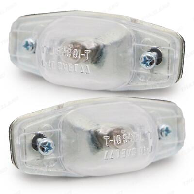 #ad Pair License Plate Lamp Lights For Toyota Hilux RN30 RN40 Pickup 1979 1983 $39.98