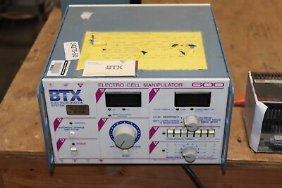 #ad BTX Electroporation ECM 600 Lab Electro Cell Manipulator Porator Electroporator $199.99