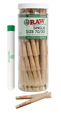 #ad RAW Cones Single Size 70 30 Dogwalker: 100 Pack $25.99