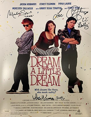 #ad Dream a Little Dream cast auto insc 11x14 photo JSA Feldman Salenger McNamara $263.99