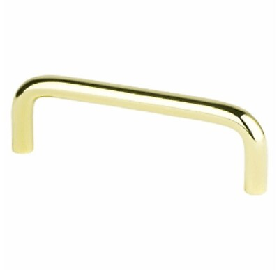 #ad Berenson 6151 203 96mm CtC Wire Pull Zurich Polished Brass 6151 203 each $0.99