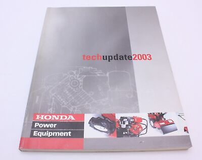 #ad Honda Power Equipment TechUpdate 2003 $19.95