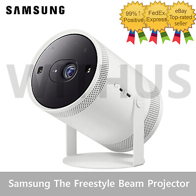 #ad SAMSUNG The Freestyle SP LSBP3L Smart Beam Projector FHD 550 ANSI WiFi Tracking $437.67