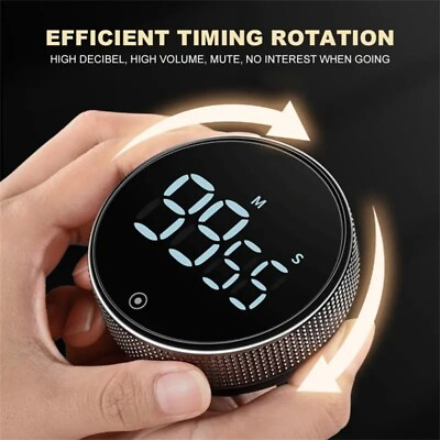 #ad Large LCD Digital Kitchen Cooking Timer Count Down Up Clock Loud Alarm Magnetic $15.07