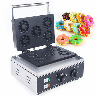 #ad Nonstick Electric Mini Doughnut Baker Donut Maker Making Machine Kitchen Tool $113.06