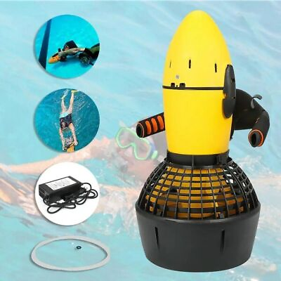 #ad 500W Electric Underwater Scooter 30M Dual Speed Water 5 6Km h Propeller Diving $309.69