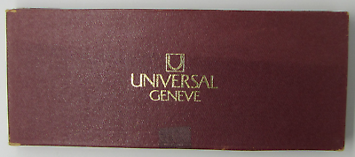 #ad UNIVERSAL GENEVE 10 movement electronic C47. Working condition. NOS swiss made $450.00