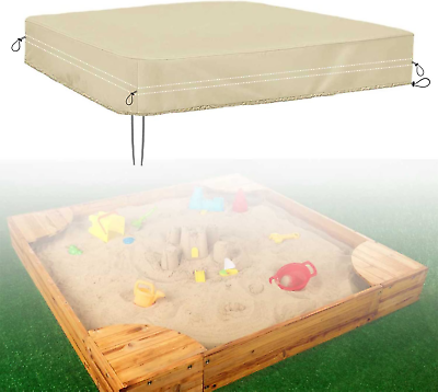 #ad Sandbox Cover 420D Heavy Duty Children#x27;s Sandbox Protection Sand Coxes for $70.83