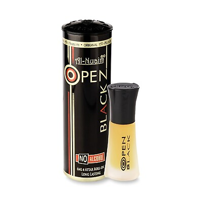 #ad Al Nuaim Open Black 6ml Attar Roll On With Long Lasting Fragrance $11.38