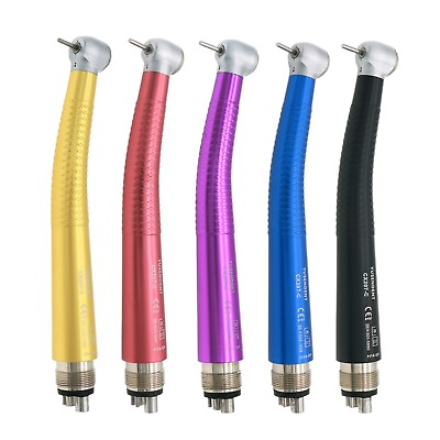 #ad COXO YUSENDENT Dental Colorful Push Button High Speed Handpiece B2 M4 2 4 Holes $249.99