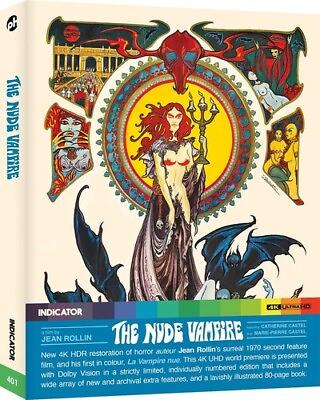 #ad The Nude Vampire New 4K UHD Blu ray Ltd Ed Mono Sound Subtitled Widescree $30.71