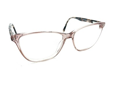 #ad Wittnauer Angelique Blush Pink Brown Cat Eye Eyeglasses Frames 53 14 140 Women $64.99