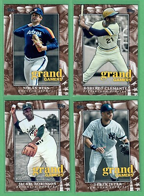 #ad 2024 Topps Series 1 Grand Gamers You Pick Complete Your Set $1.95