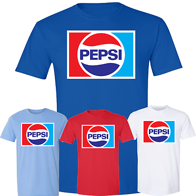 #ad Pepsi Logo T shirt Men#x27;s Unisex Tee Vintage Logo Coca Cola Many Colors Brand New $19.95
