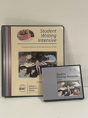 #ad IEW: IEW Student Writing Intensive Group B DVD Set and Binder $35.00