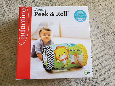 #ad Infantino Jungle Peek amp; Roll. Child Development Sensory BUNDLE $14.20