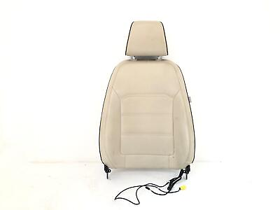 #ad Front Upper Seat Back VW Passat 16 19 Power LH Driver Corn Silk Beige Leather $236.50
