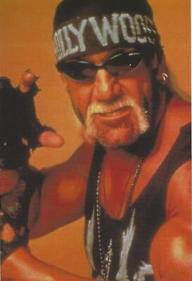 #ad Hollywood Hulk Hogan 1998 Panini WCW nWo PhotoCards 4x6 Card #27 WWE TNA AWA HOF $5.99