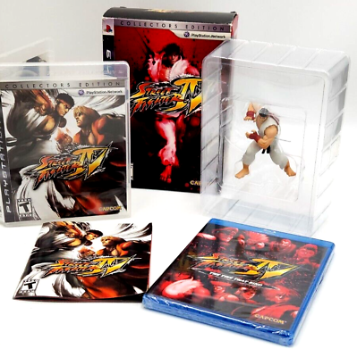 #ad Street Fighter IV 4 Collector’s Edition Sony PlayStation 3 PS3 Blu Ray NEW $40.00