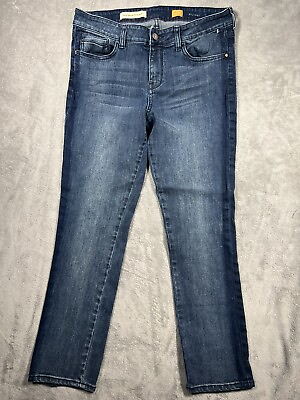 #ad Pilcro And The Letterpress Womens Size 30 Straight Leg Stretch Jeans $24.99