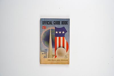 #ad Official Guide Book: The World#x27;s Fair Of 1940 In New York For Peace And Freedom $42.00