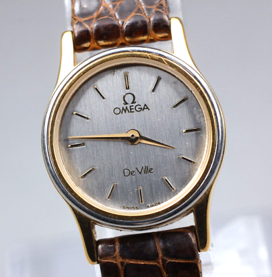 #ad ▶ EXC5 Vintage Omega Deville 1387 Gold Women#x27;s Quartz Watch From JAPAN T466 $179.99