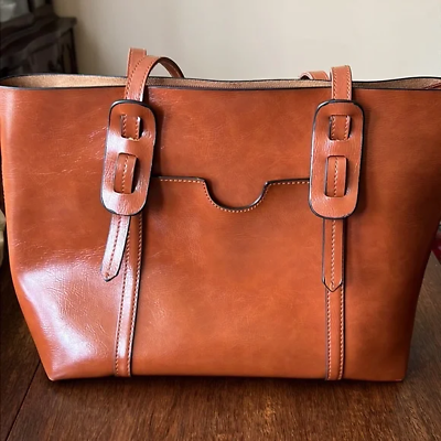 #ad New Jolie cross body leather handbag good condition $30.00