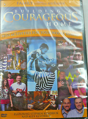 #ad Building A Courageous Home Fun Activities For Your Whole Family DVD New Sealed $1.00