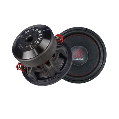 #ad Massive Audio HIPPO XL 122 4000 Watt 12quot; Dual 2 Ohm Car Audio Subwoofer New XL $449.99