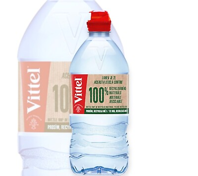 #ad 12 x 075L Vittel Sport Cup Natural Non Carbonated Mineral Water Great Spring $50.00