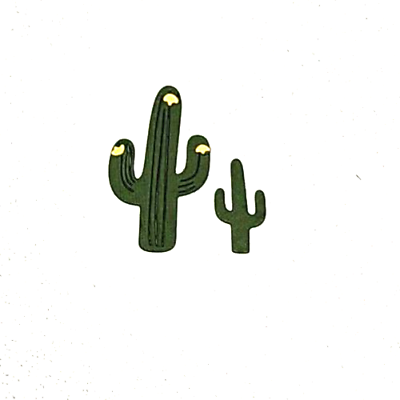 #ad Saguaro Cactus w Flowers Southwest Metal Dies Standard Thin Largest 1quot; x 1 5 8 $5.98