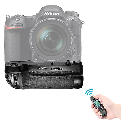 #ad Neewer 2.4GHZ Wireless Remote Control Battery Grip for Nikon D500 $31.99