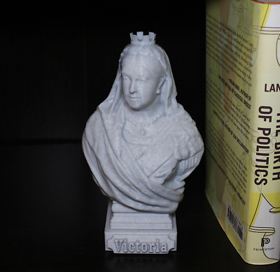 #ad Queen Victoria Bust; 5 inch Statue of the Queen of the United Kingdom $19.99