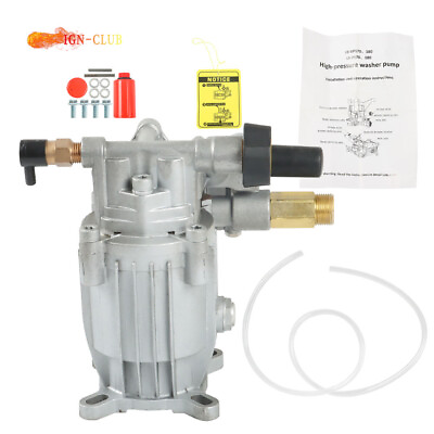 #ad 3000 PSI Power Pressure Washer Pump for 3 4quot; Shaft Horizontal Washer Pump 2.5GPM $72.00