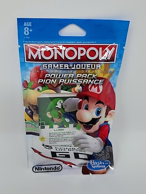 #ad Monopoly Gamer LUIGI Power Pack Board Game Token MISB C $35.00